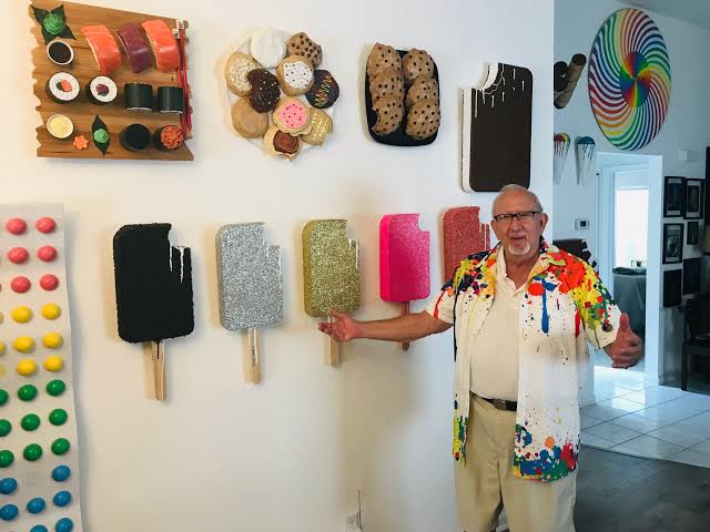 Stanford Slutsky contact studio for contemporary art and pop art sculpture inquiries
